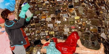 El paraje de la Difunta Correa se encuentra en el departamento Caucete.