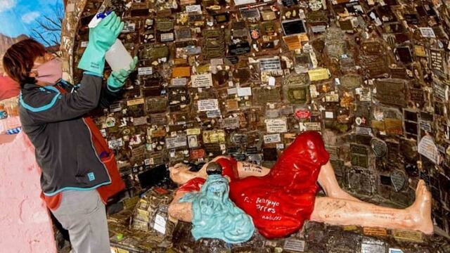 El paraje de la Difunta Correa se encuentra en el departamento Caucete.