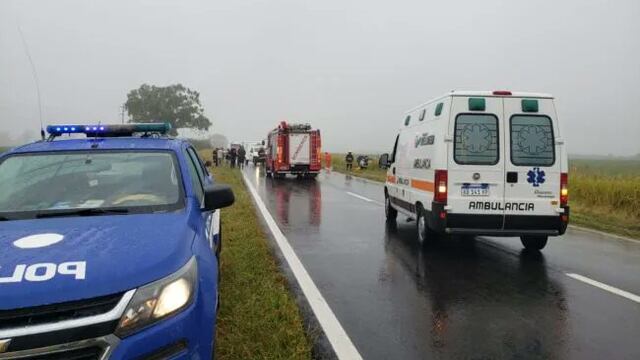 El operativo demandó hasta la presencia de los bomberos. (FM Estación).