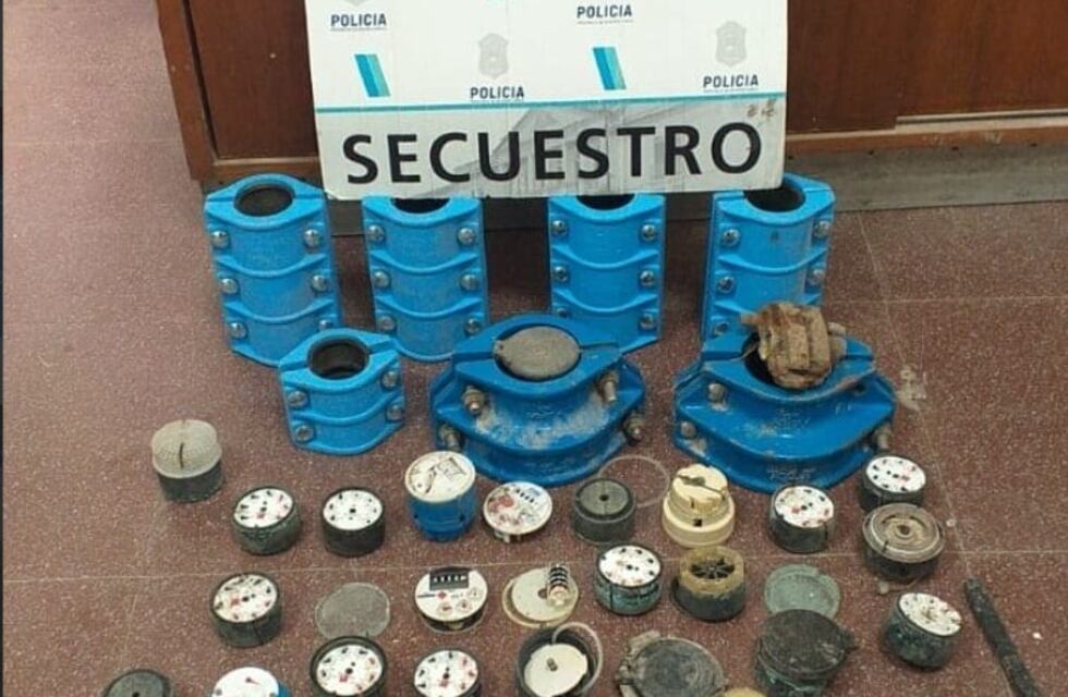 Tres Arroyos: empleados municipales involucrados en el robo de medidores de agua