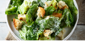 La receta para la mejor ensalada Caesar.