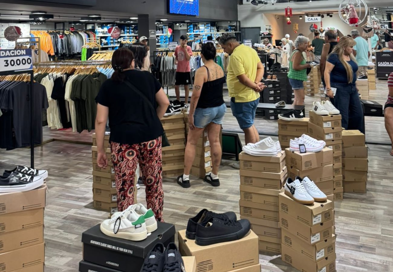 Hasta cuándo funcionará el outlet internacional en Córdoba. (Foto: Prensa)