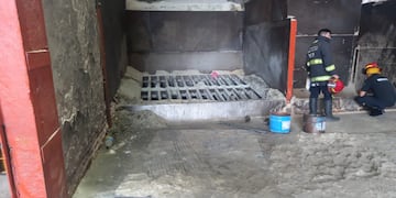 El lugar donde se produjo la muerte.