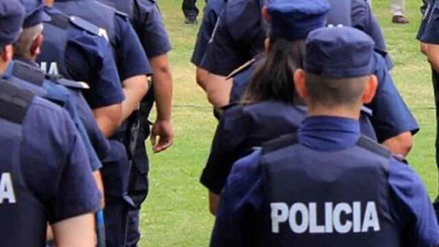 Policía bonaerense. (Gentileza La Nación)