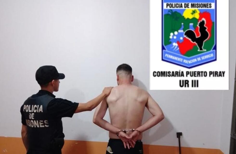 Violencia de género en Puerto Piray: amenazó a su pareja con un arma y fue detenido