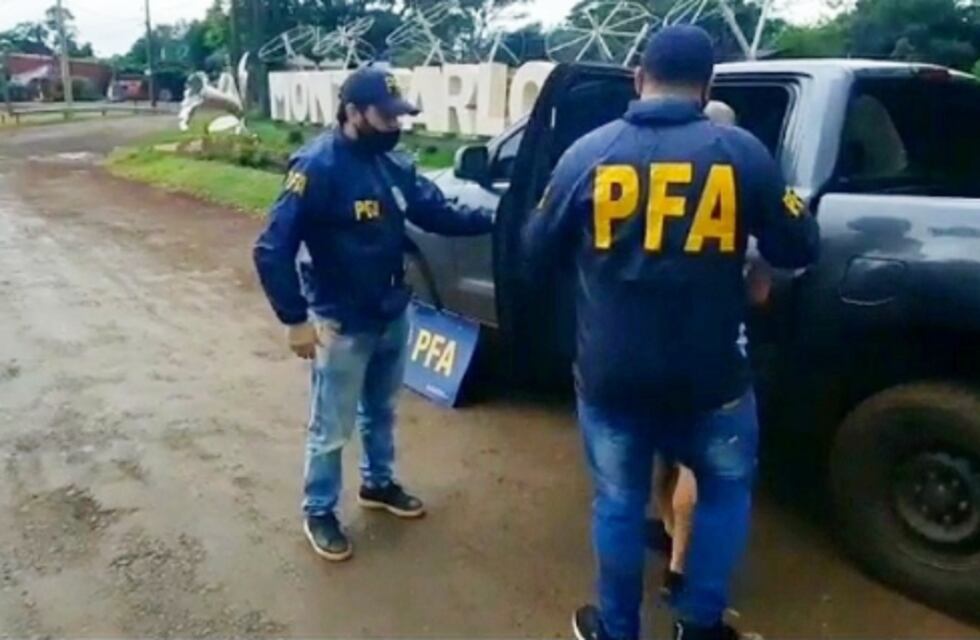 Violento de Puerto Iguazú fue detenido en Montecarlo