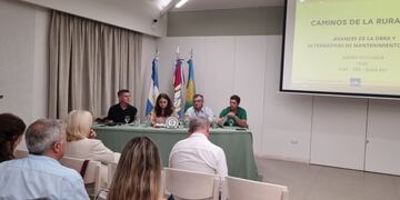 Presentación de las obras para los Caminos de la Producción