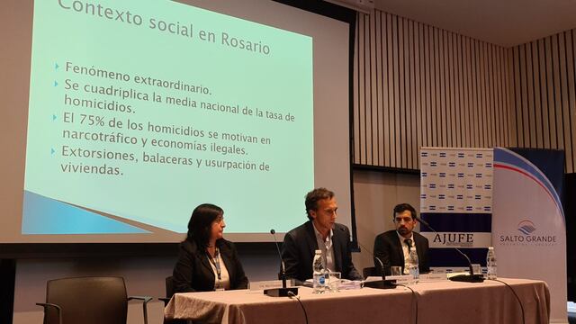 Salto Grande y el Juzgado Federal de Concordia celebraron las primeras jornadas de Delitos Complejos y Crimen Organizado