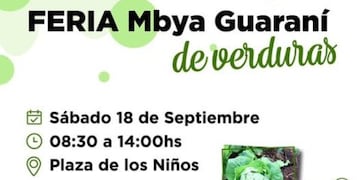 Puerto Iguazú tendrá feria Mbya Guaraní este fin de semana.