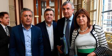 Juntos por el Cambio
Alfredo Cornejo
Mario Raúl Negri
Gerardo Morales
PAtricia Bullrich