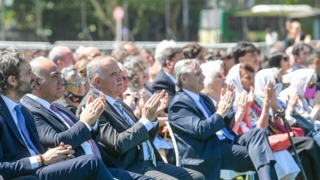 Osvaldo Jaldo participó en el acto por los tres años de gestión del presidente Alberto Fernández