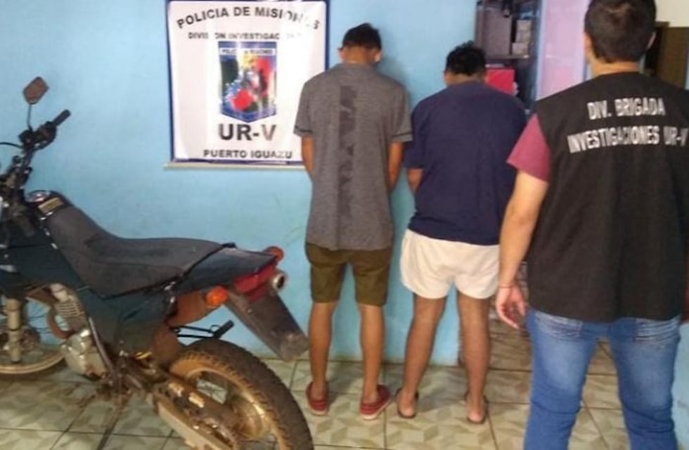 Motocicletas recuperadas en Puerto Iguazú tras operativos policiales
