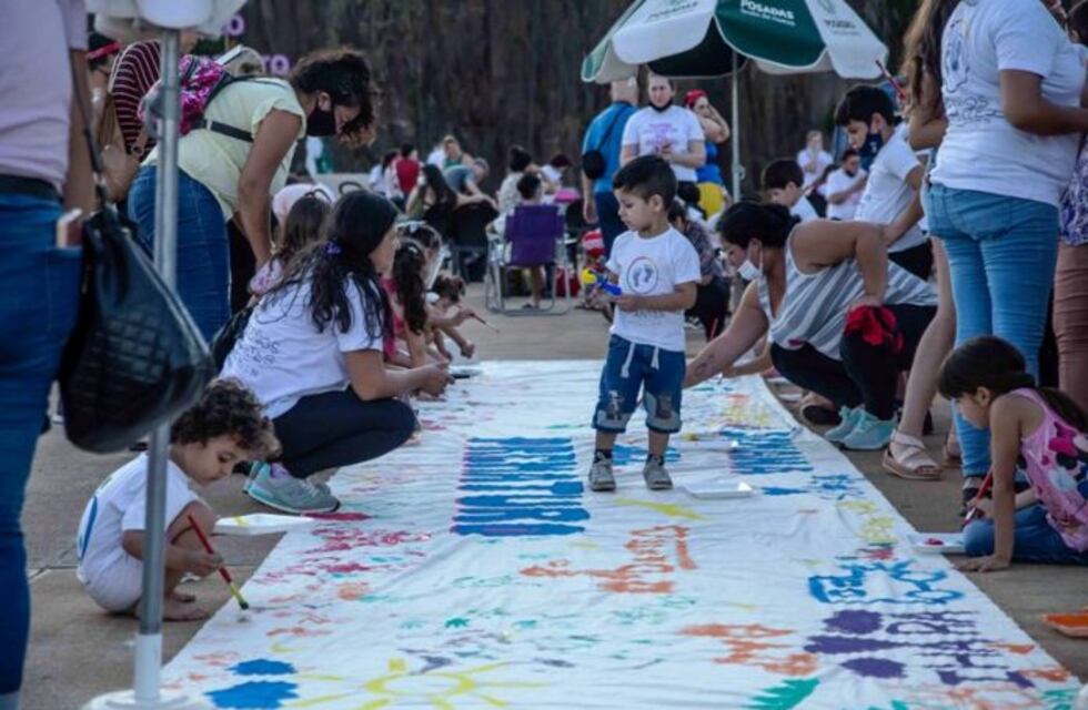 Conmemoran la Semana del Prematuro en la costanera de Posadas