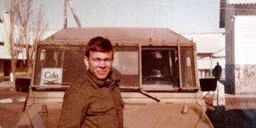 Diego Morano, combatió en Malvinas a los 19 años recién cumplidos.