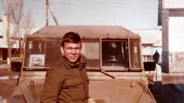 Diego Morano, combatió en Malvinas a los 19 años recién cumplidos.