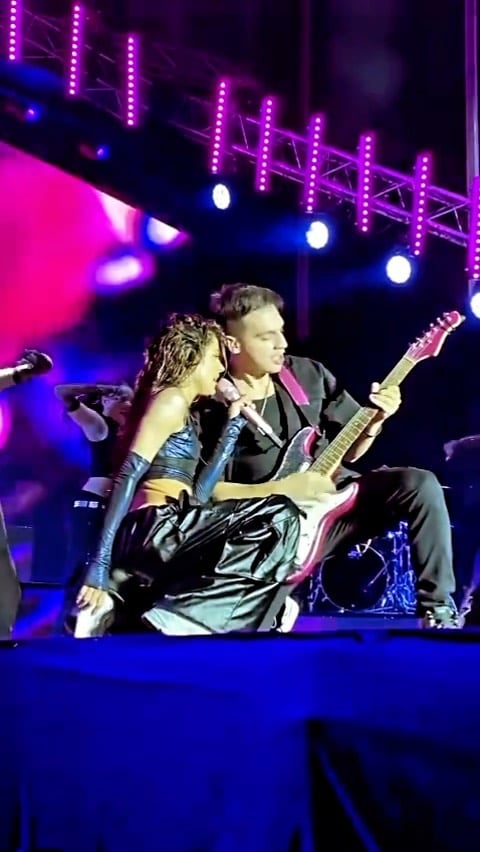 Tini Stoessel y Dani Reuvers.