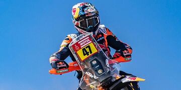 El salteño Kevin Benavides busca su segundo título en el rally Dakar.