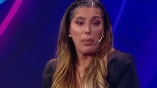 Catalina el el set de grabación de Gran Hermano.