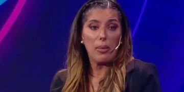 Catalina el el set de grabación de Gran Hermano.