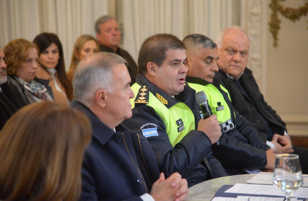 Caen los homicidios y los robos en Tucumán: Jaldo destacó avances en seguridad