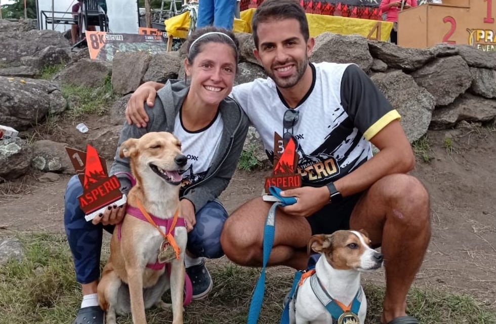 Canicross, una disciplina que busca instalarse en Merlo