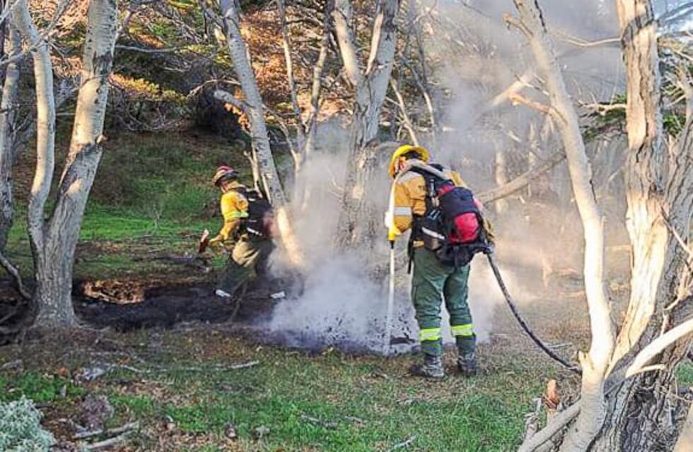 Extinguieron un nuevo foco de incendio en cercanías a la Reserva Natural Provincial