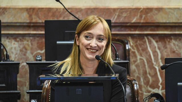 Anabel Fernández Sagasti senadora nacional por Mendoza.