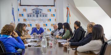 Trentino presidió el primer encuentro 2023 de la Comisión de Parlamento Patagónico