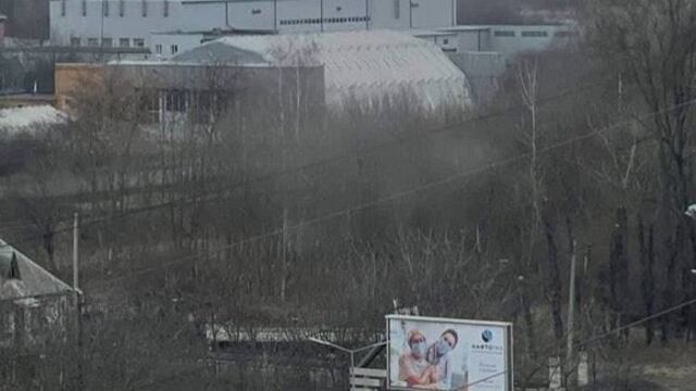 Rusia destruyó el aeropuerto de Vínnytsia en Ucrania.