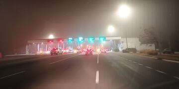 Niebla en casi todos los accesos a Córdoba (Gentileza).