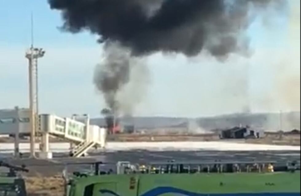 Tragedia en Río Grande: así quedó el avión sanitario que se estrelló minutos después del despegue