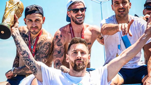 Ya llegaron los campeones al país.