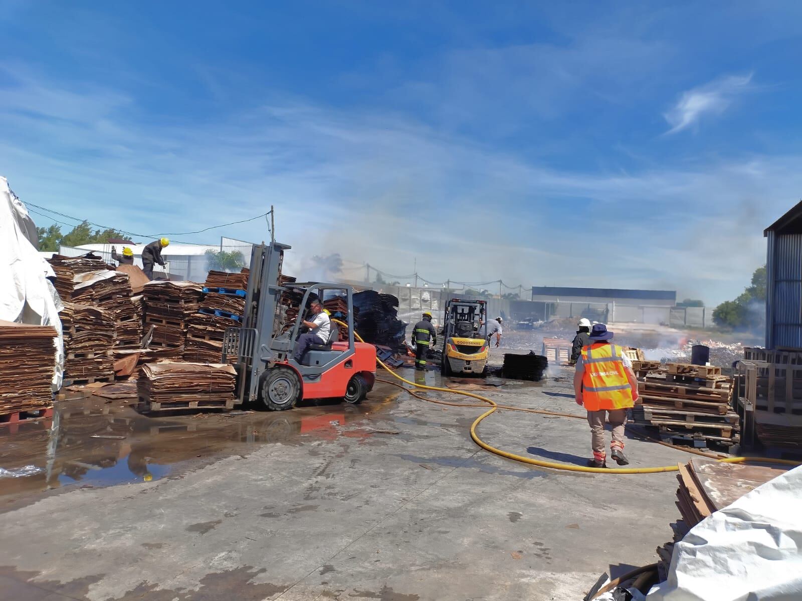 Incendio en Gualeguaychú