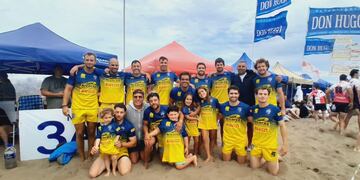 Club Cazadores de Tres Arroyos s un equipo histórico en el Seven de Claromecó