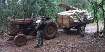 Incautan nuevo cargamento de soja sin aval en El Soberbio.