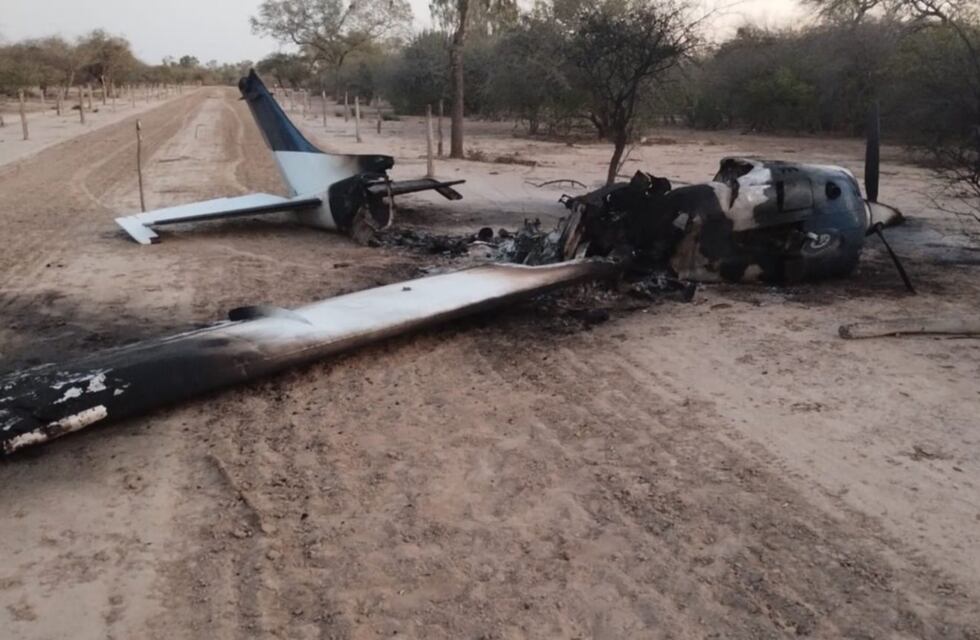 Se incendió una avioneta en el norte salteño e investigan si tiene relación con el narcotráfico