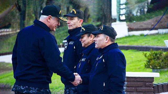 Puerto Belgrano: despedida de Suboficiales Mayores que pasaron a situación de retiro