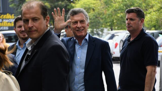 Mauricio Macri en Rosario. Foto: Federico Claro