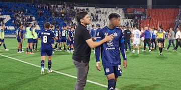 "El equipo jugó bien, tuvo personalidad", resaltó Alexander Medina sobre el 1 a 0 de Talleres ante Godoy Cruz en Mendoza (Prensa Talleres).
