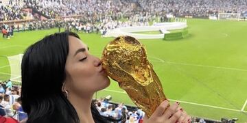 Así se preparó Lali Espósito para cantar el himno nacional argentino en la final del Mundial Qatar 2022
