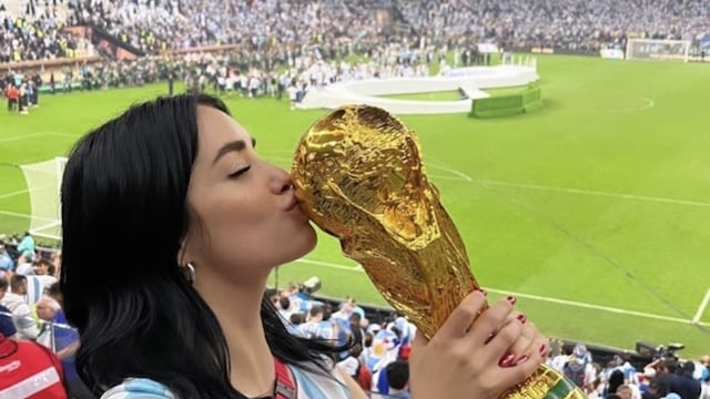Así se preparó Lali Espósito para cantar el himno nacional argentino en la final del Mundial Qatar 2022