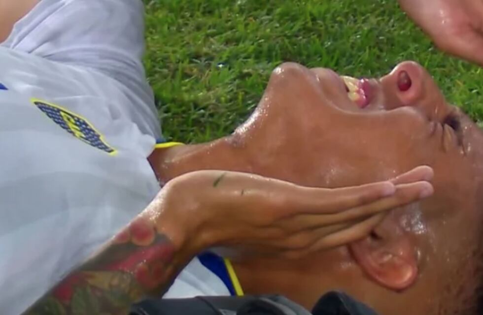 Boca: así fue el golpe que dejará un mes afuera a Agustín Almendra