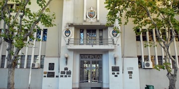 Edificio municipal en San Rafael.