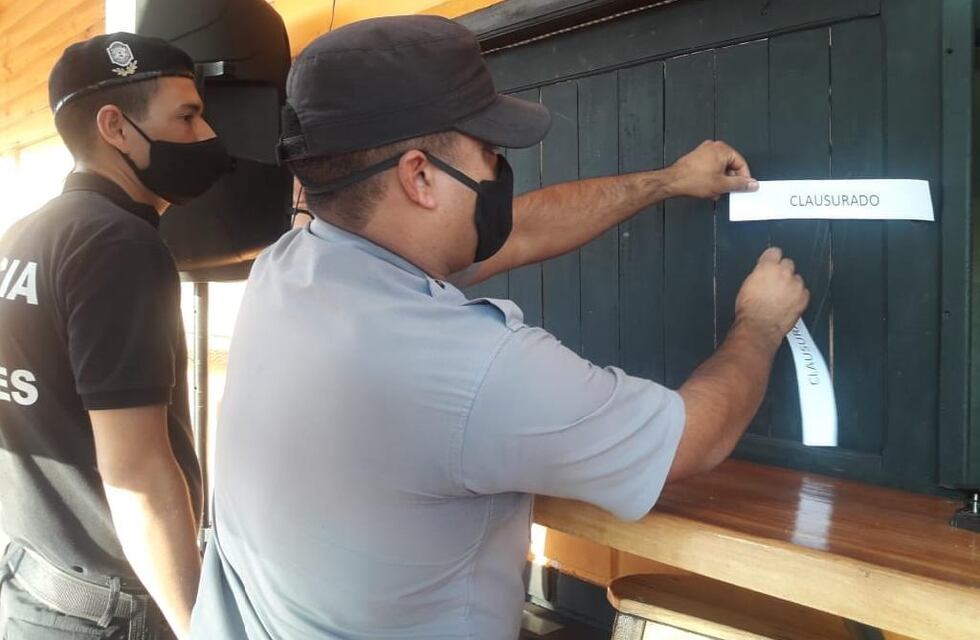 Clausuraron una cancha de padel de Andresito por no cumplir con los protocolos sanitario