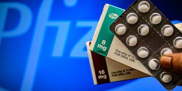 Píldora anticovid Pfizer.