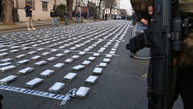 El año pasado, la policía secuestró más de 1.600 kilos de cocaína en Empalme Graneros.