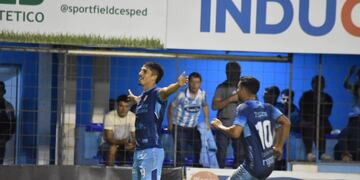 Nazareno Fúnez, goleador de Atlético de Rafaela