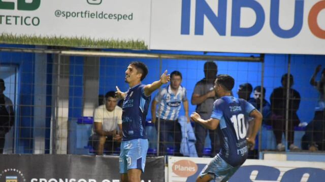 Nazareno Fúnez, goleador de Atlético de Rafaela