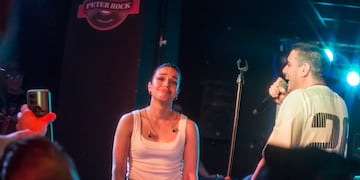 El incomodo momento que vivió Euge Quevedo arriba del escenario.