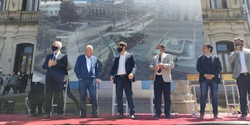 Axel Kicillof en Tres Arroyos